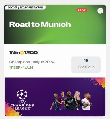 Picture of Champions League - The Ultimate European Glory Awaits in Munich!
